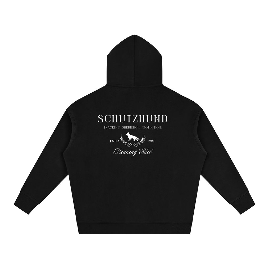 Schutzhund Oversize Fleeced Hoodie