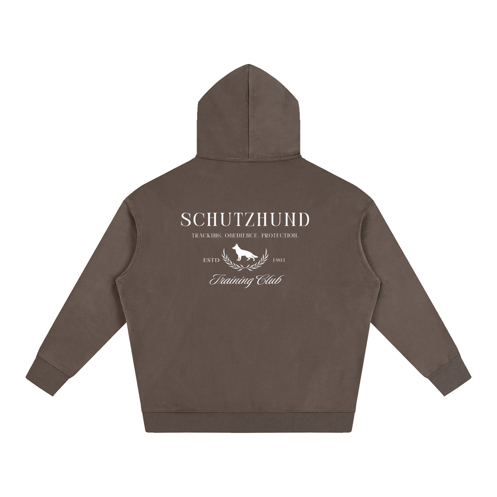 Schutzhund Oversize Fleeced Hoodie