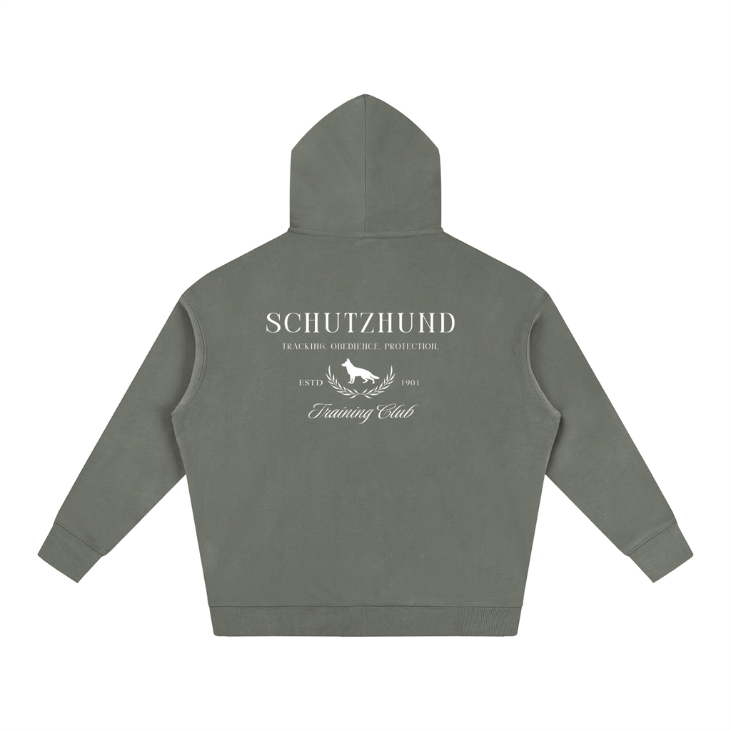 Schutzhund Oversize Fleeced Hoodie