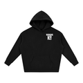 Working K9 Oversize Fleeced Hoodie White Text
